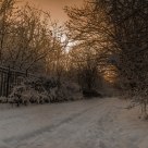The snow corridor